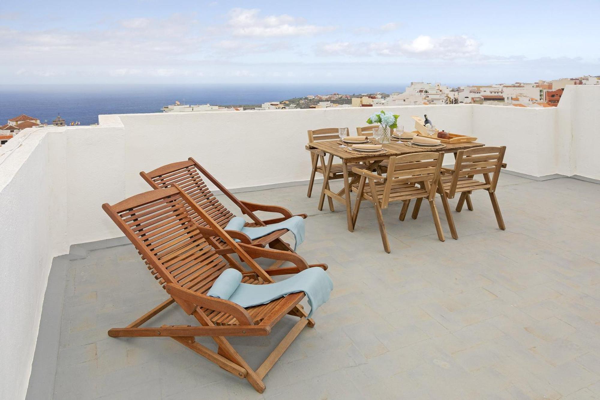 Rooftop View Escape - 1 Minute To Center And Fast Wi-Fi - Special Low Season Price For May And June Icod De Los Vinos Buitenkant foto