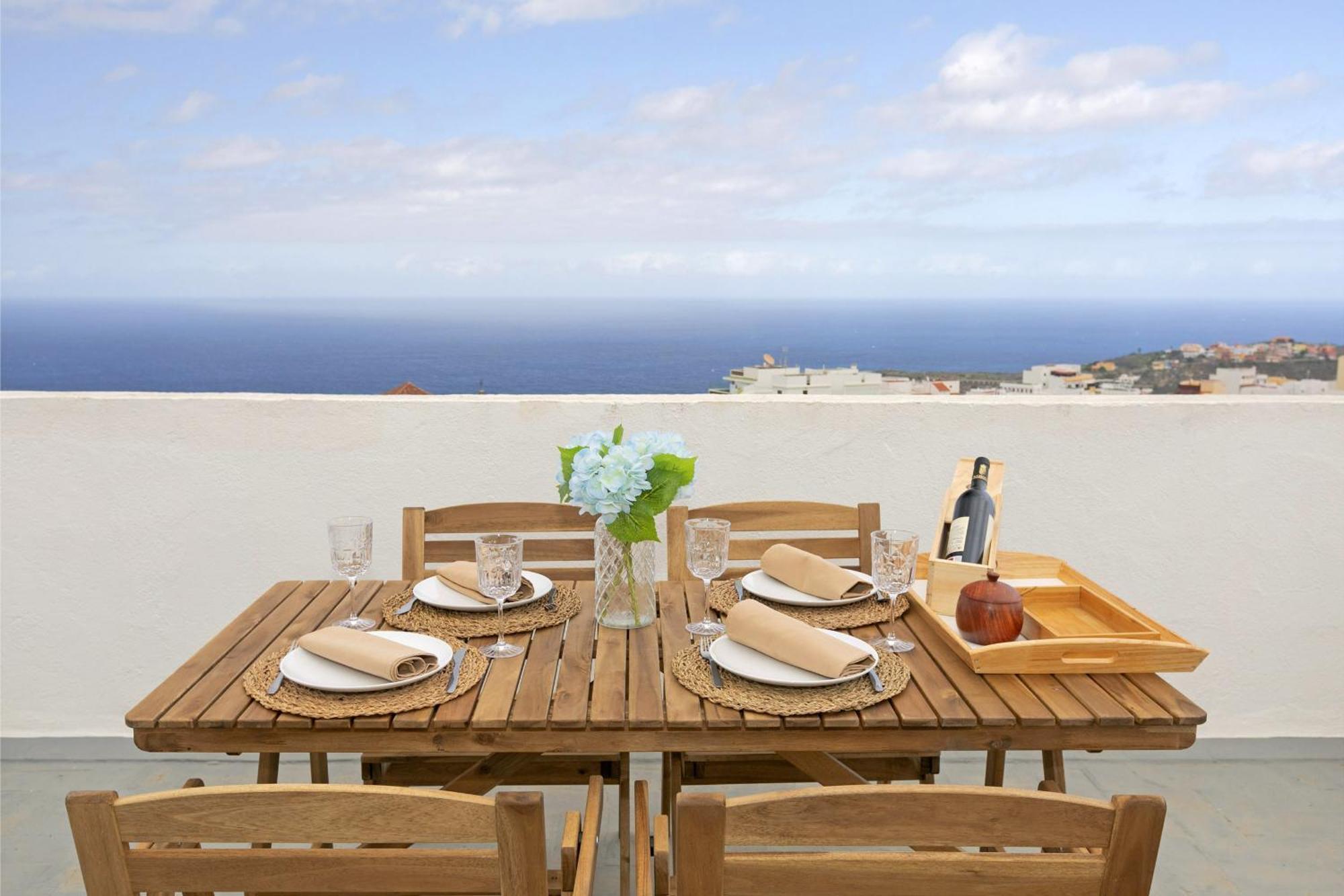 Rooftop View Escape - 1 Minute To Center And Fast Wi-Fi - Special Low Season Price For May And June Icod De Los Vinos Buitenkant foto